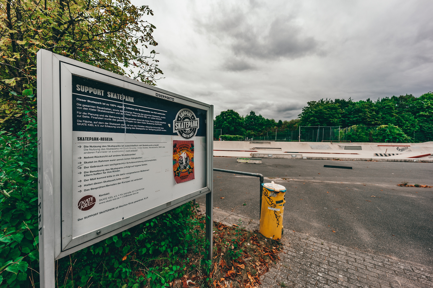 Uni Kiel skatepark